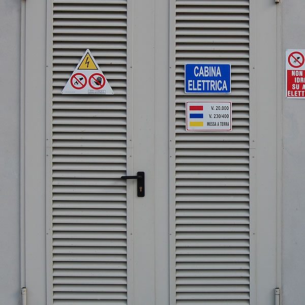 porta cabina elettrica